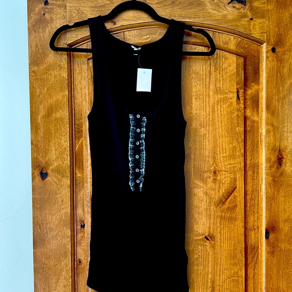 NWT J. Crew Black Tank